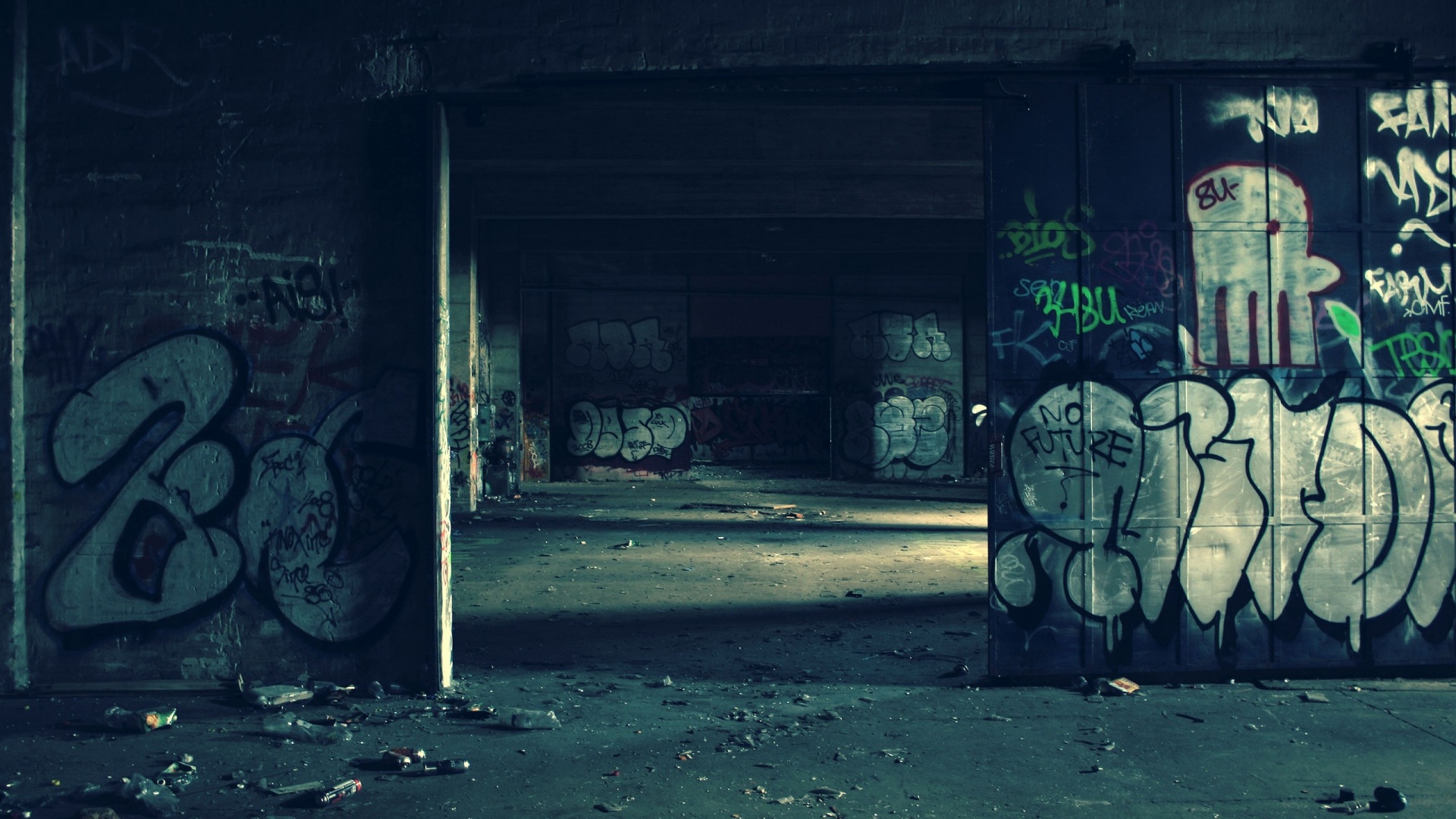 Заброшенное здание обои