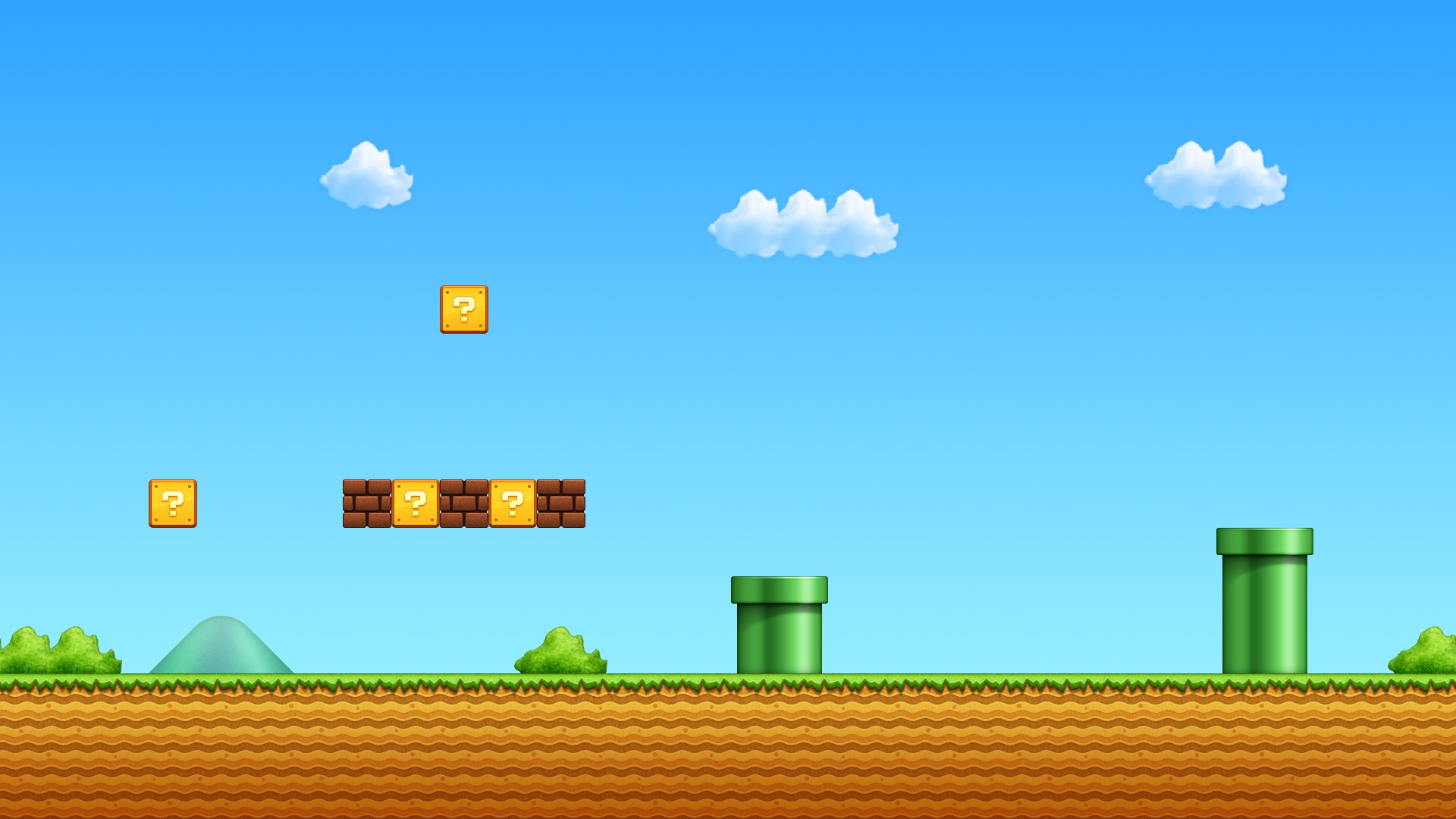 Мир супермарио обои