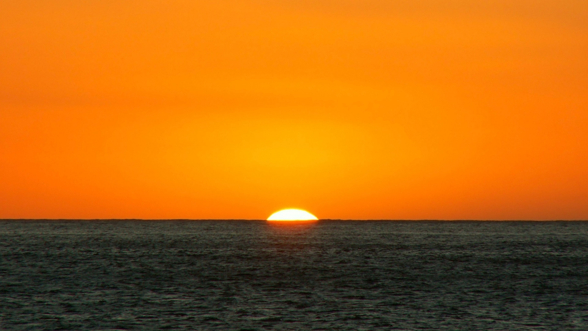 Идеальный закат обои