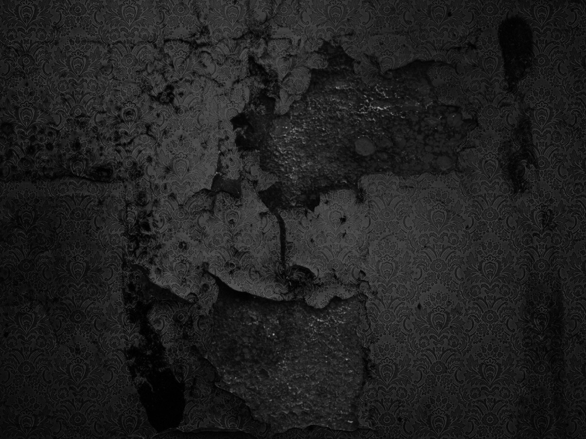 Обгоревшая стена обои