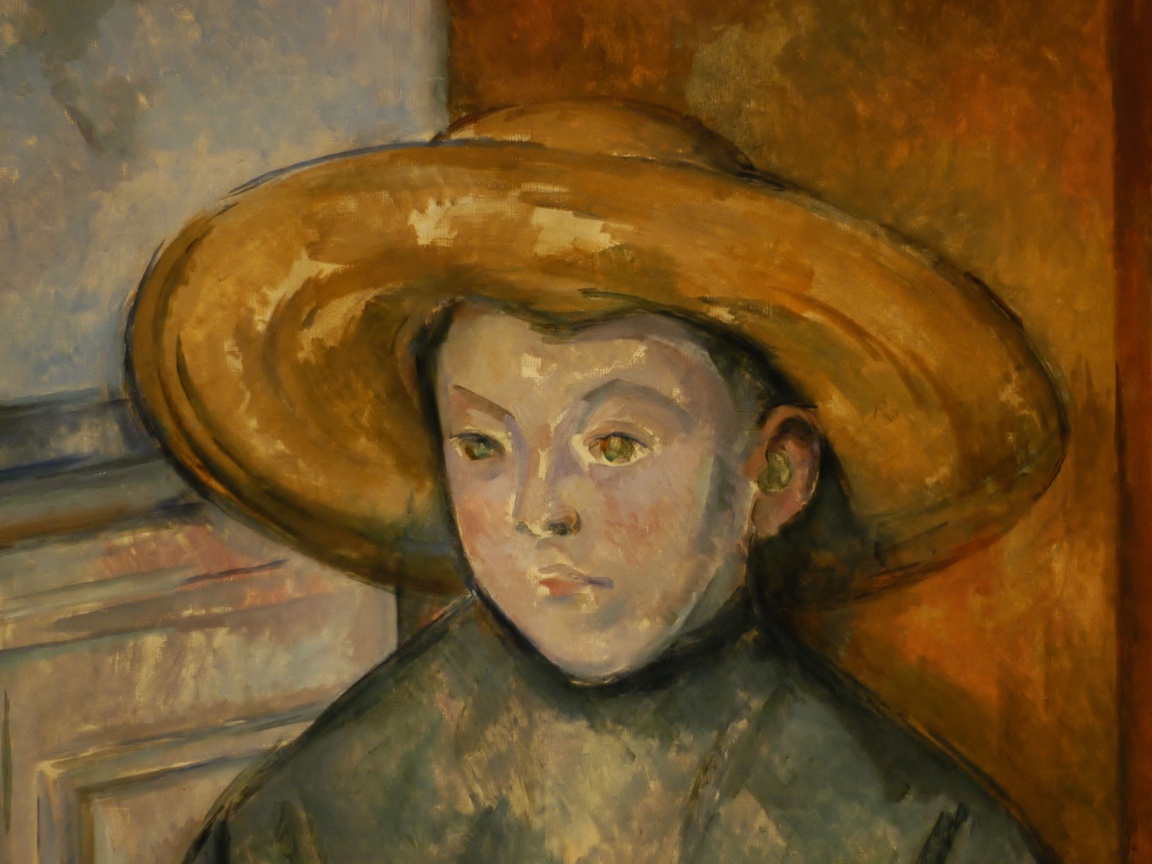 Мальчик в шляпе обои