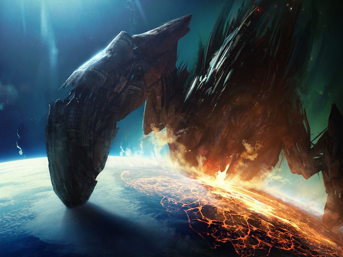 Космический взрыв обои