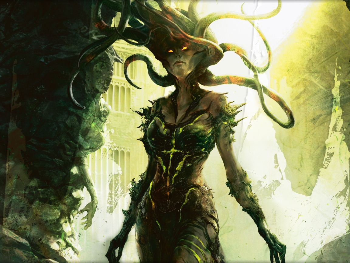 Горгона обои