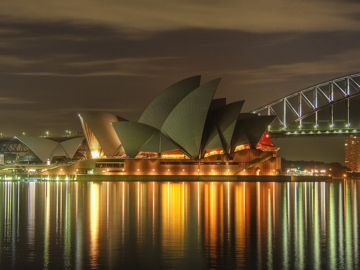 Здание оперы в Сиднее обои