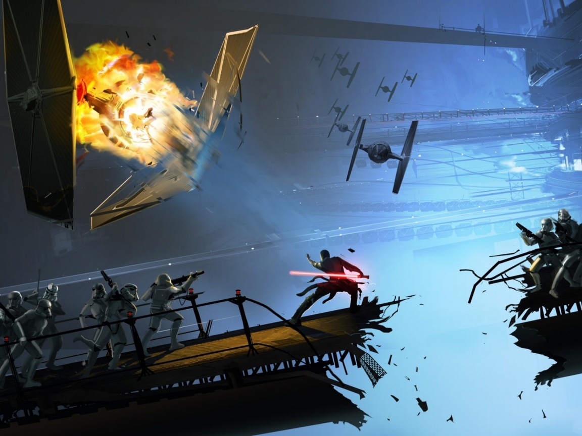 Из игры Star Wars Force Unleashed обои