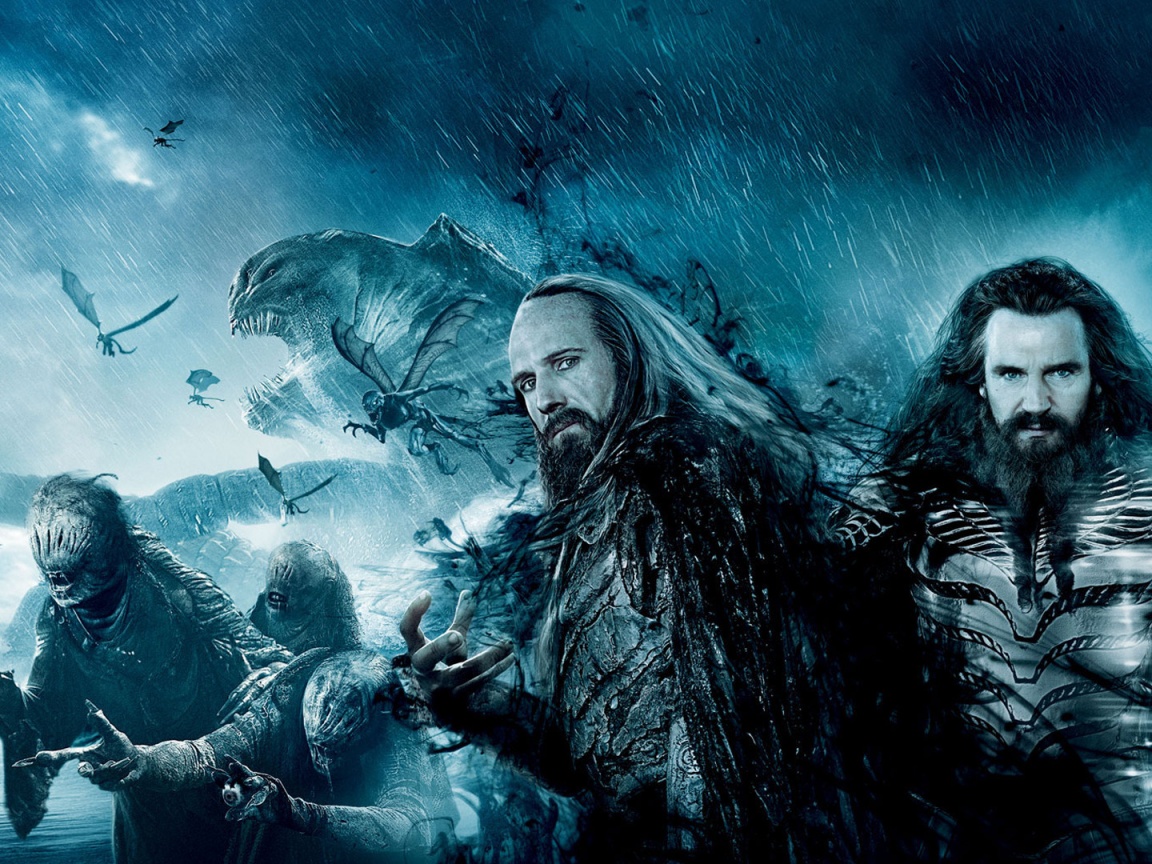 Зевс и Аид из фильма Битва Титанов обои