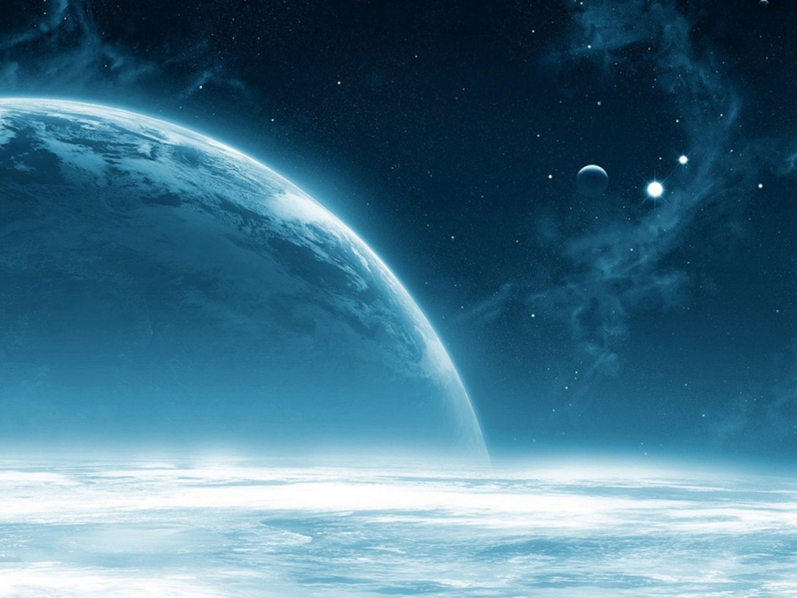 Планета за горизонтом обои