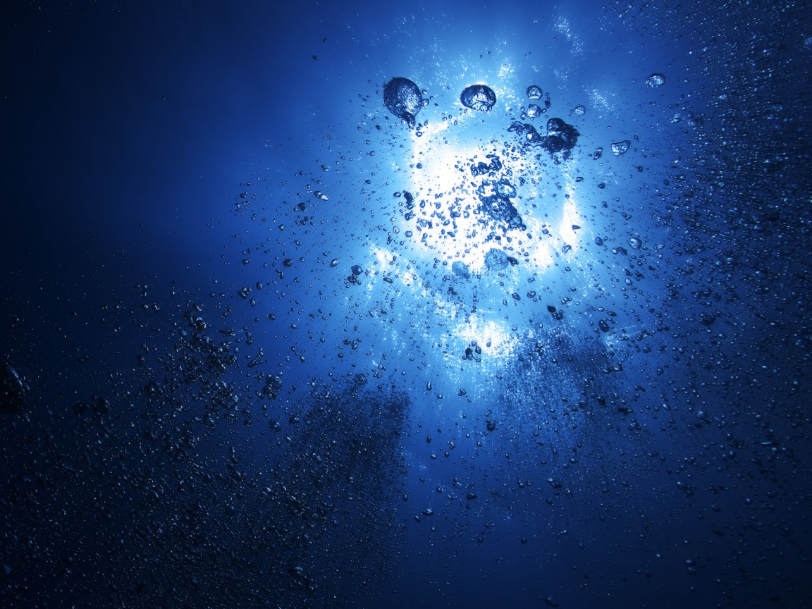 Всплывающие пузыри обои