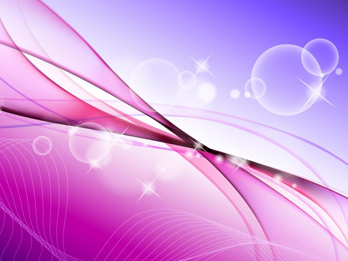 Лиловые волны обои