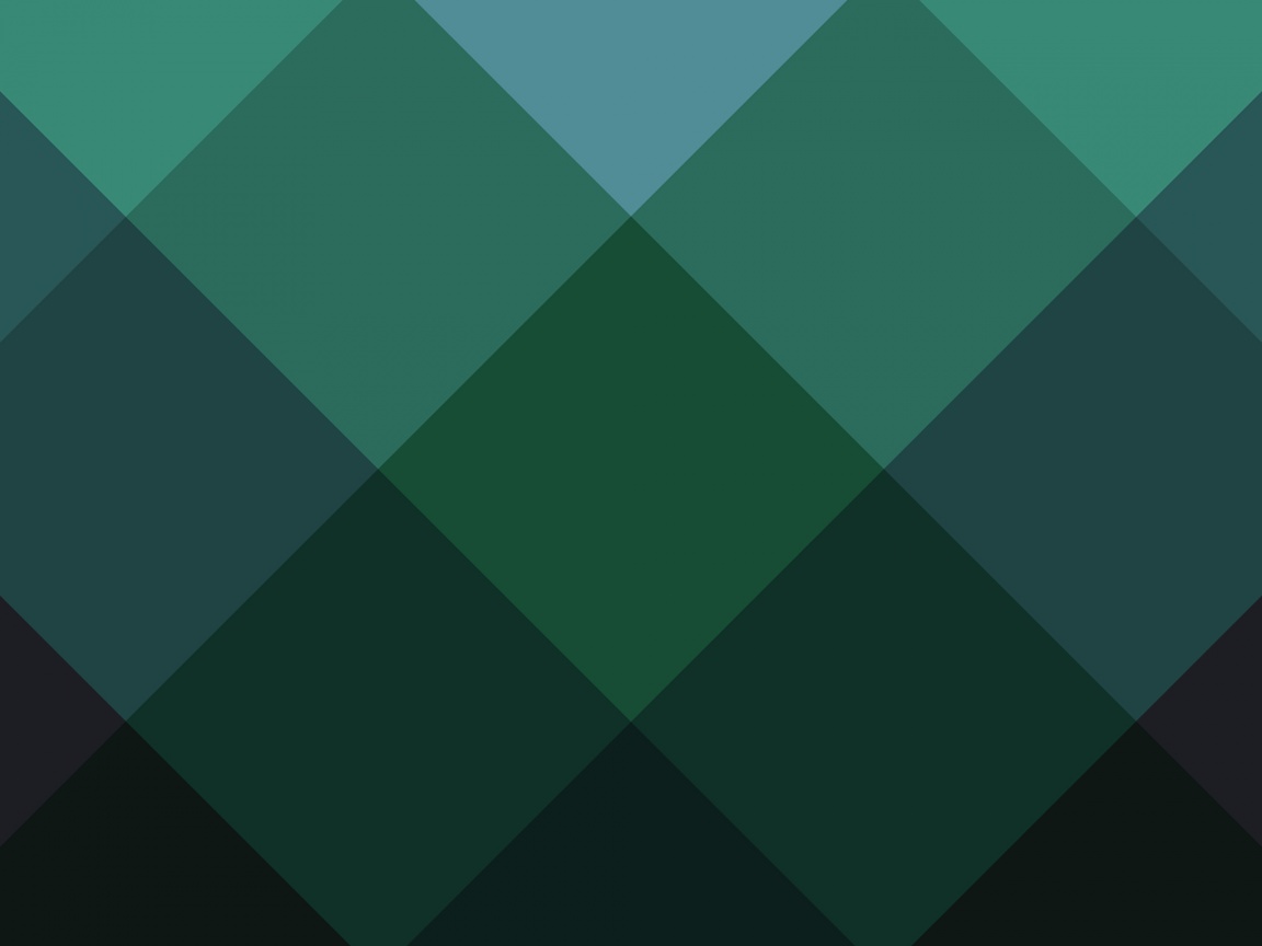 Зелёные ромбы обои