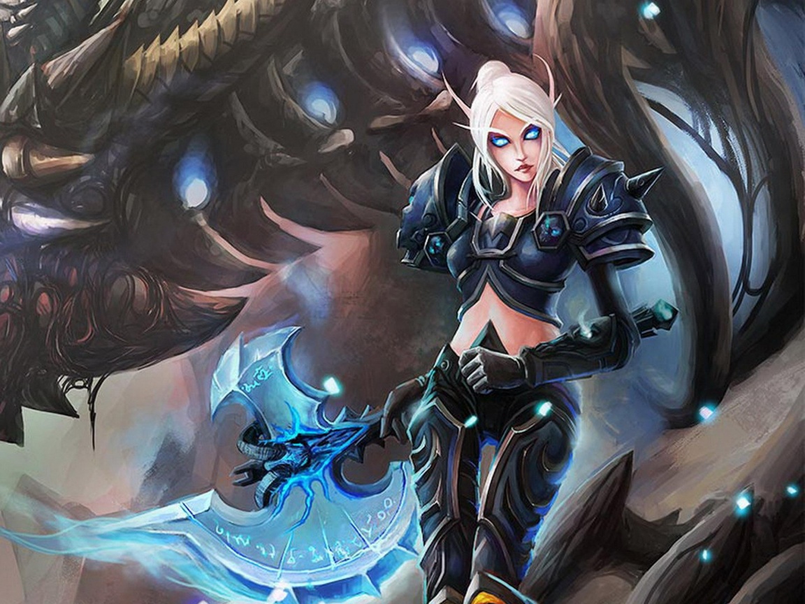 Героиня MMORPG обои