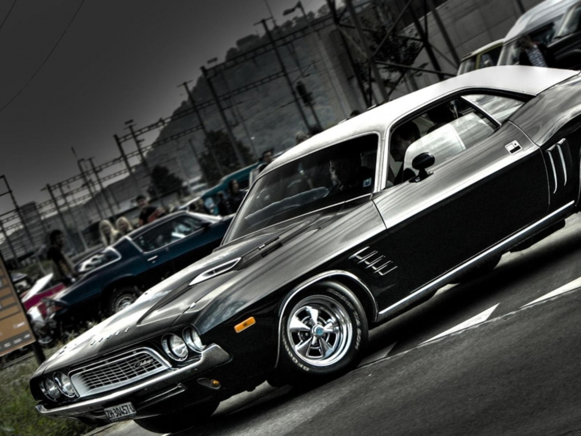 Мускулкар в стиле Mopar обои