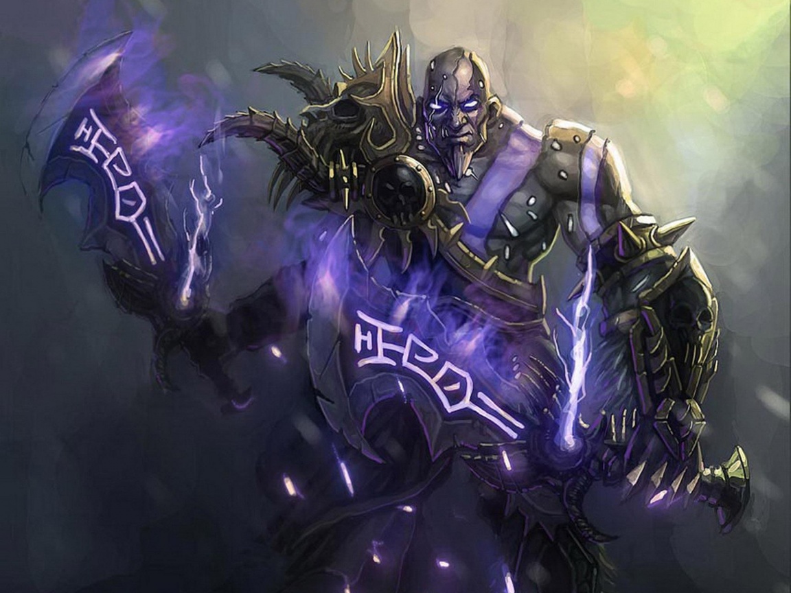 Андед с топорами обои