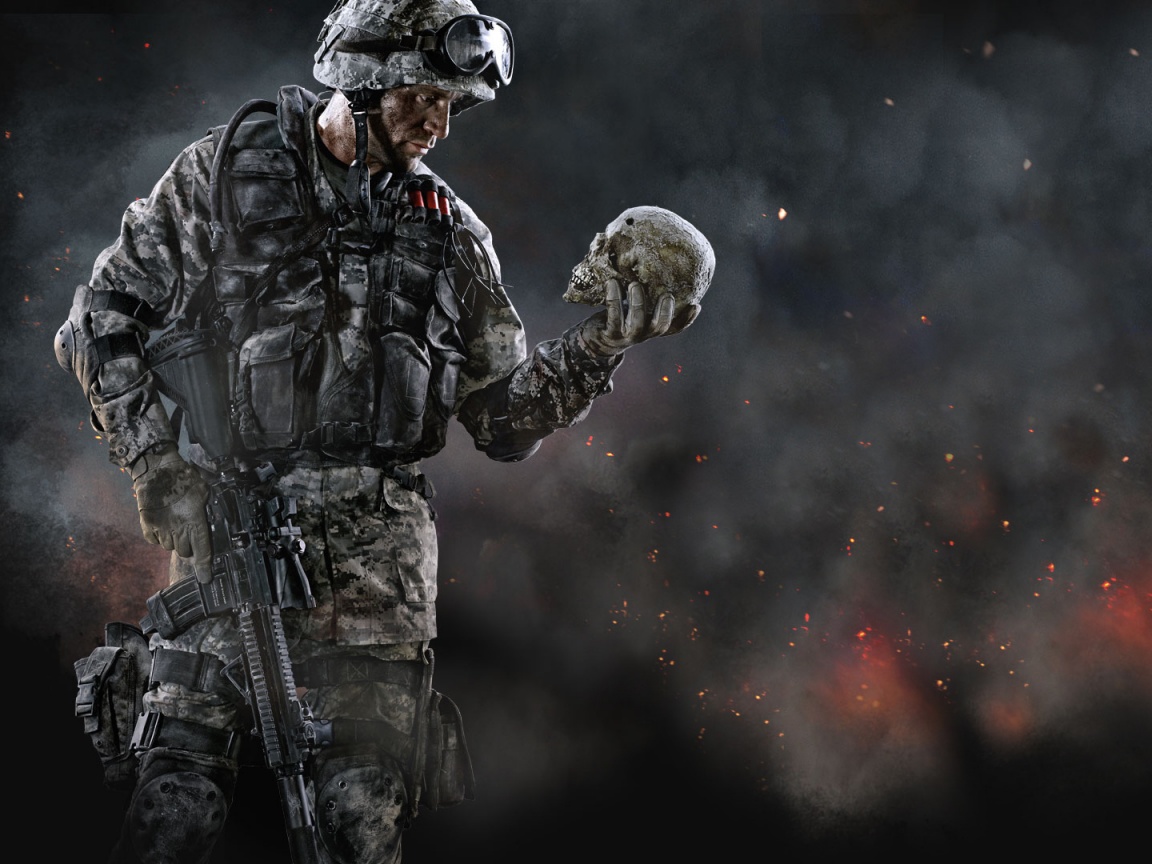 Солдат из Warface обои