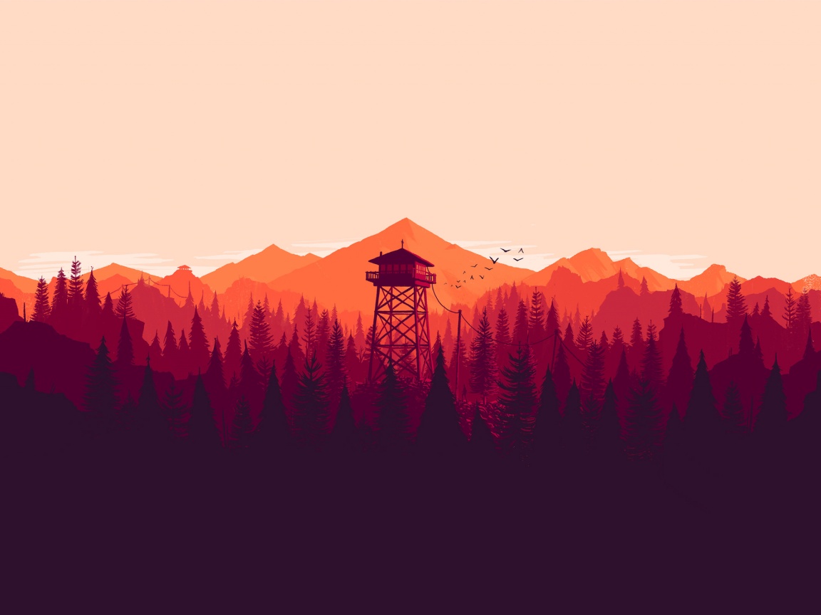 Firewatch обои