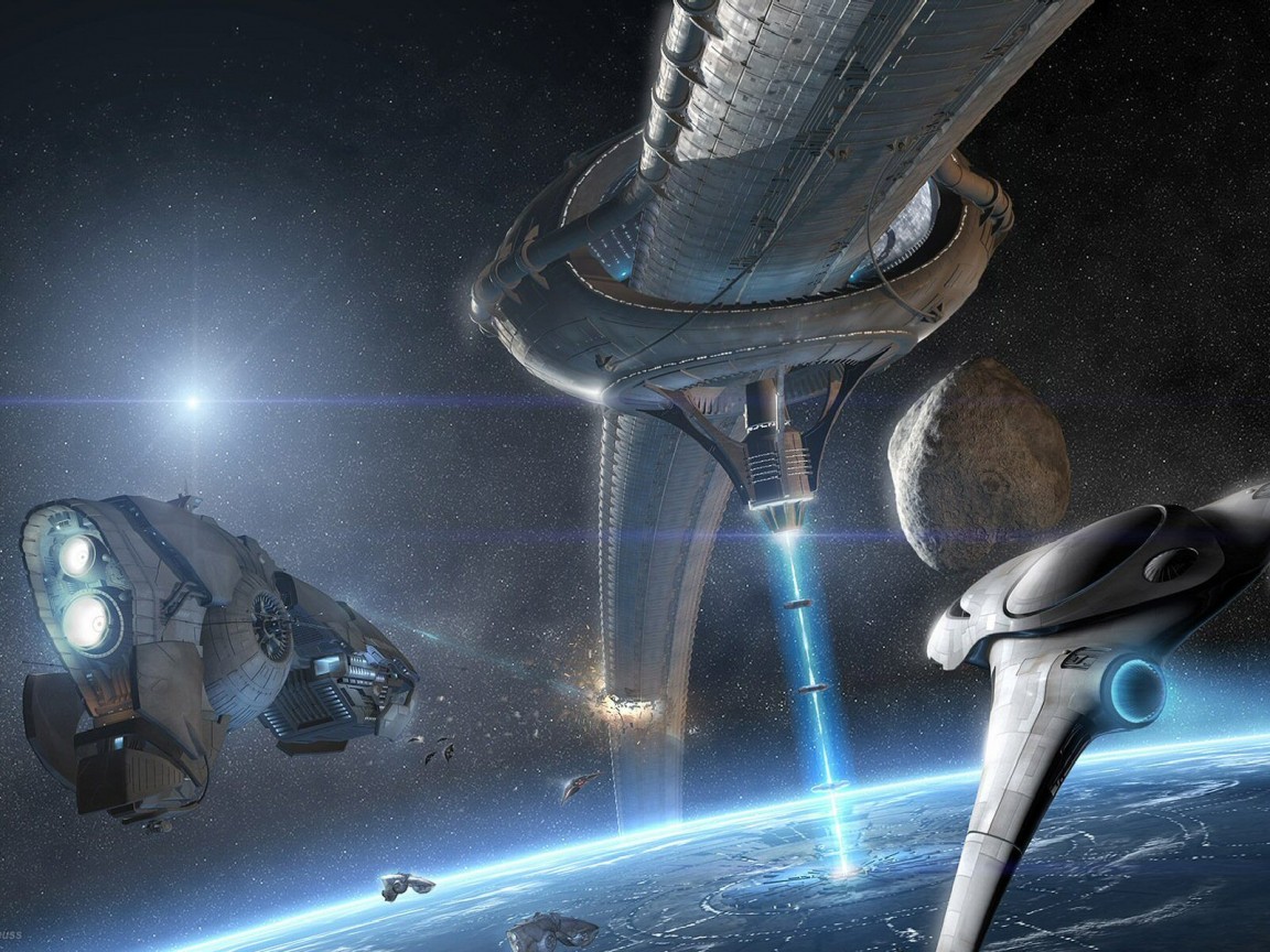 На орбите обои