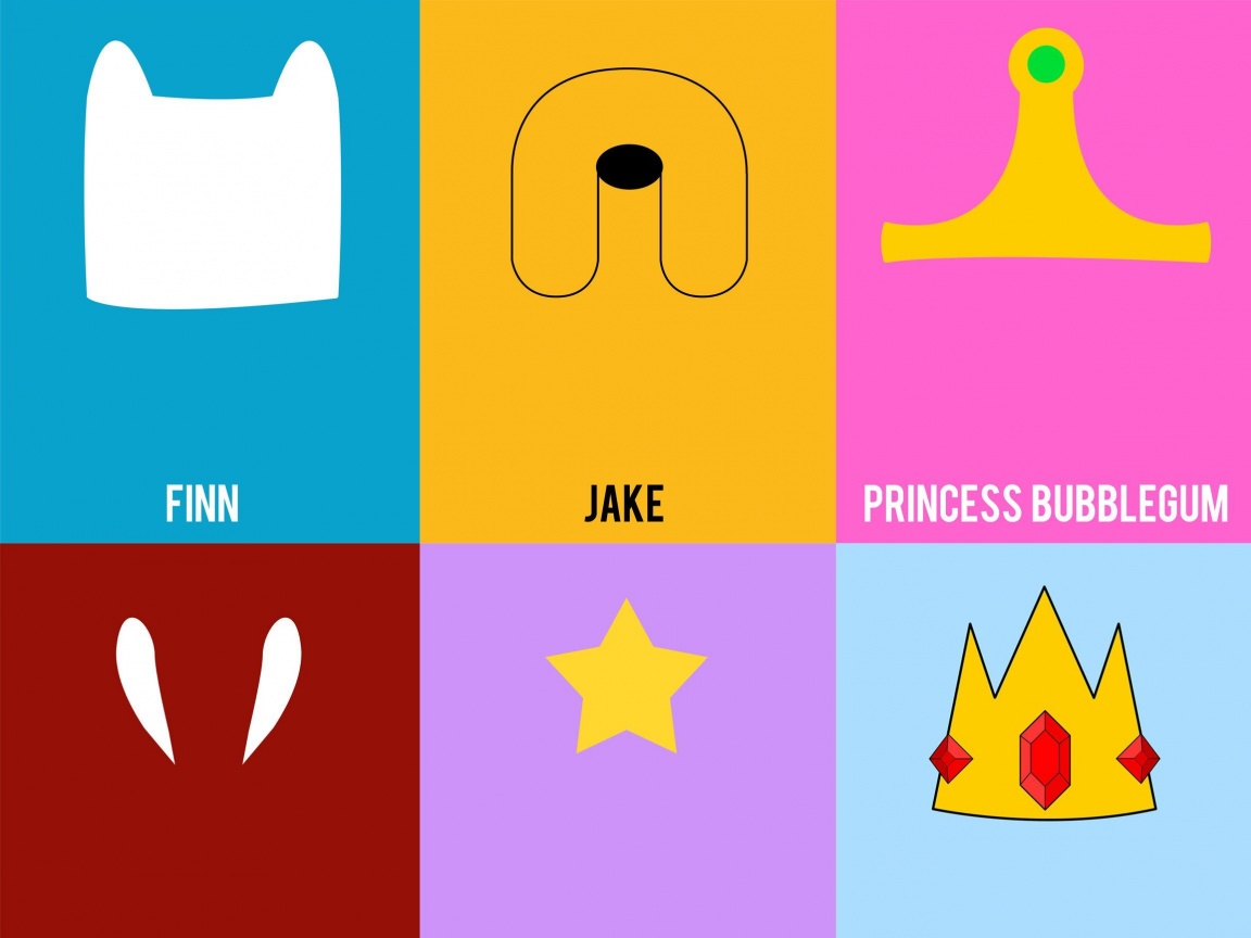 Время приключений схематично обои