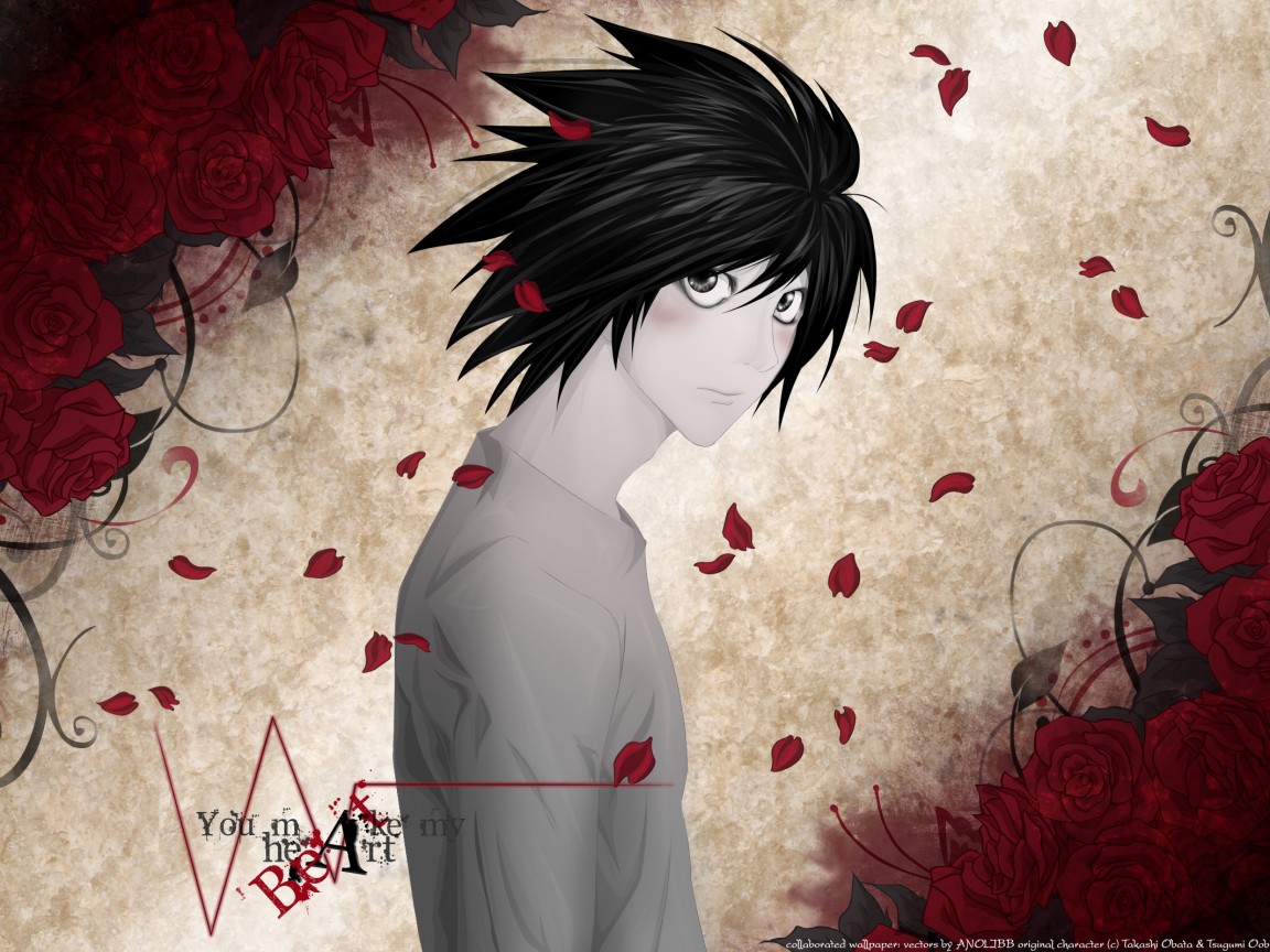 Тетрадь смерти, фанарт обои