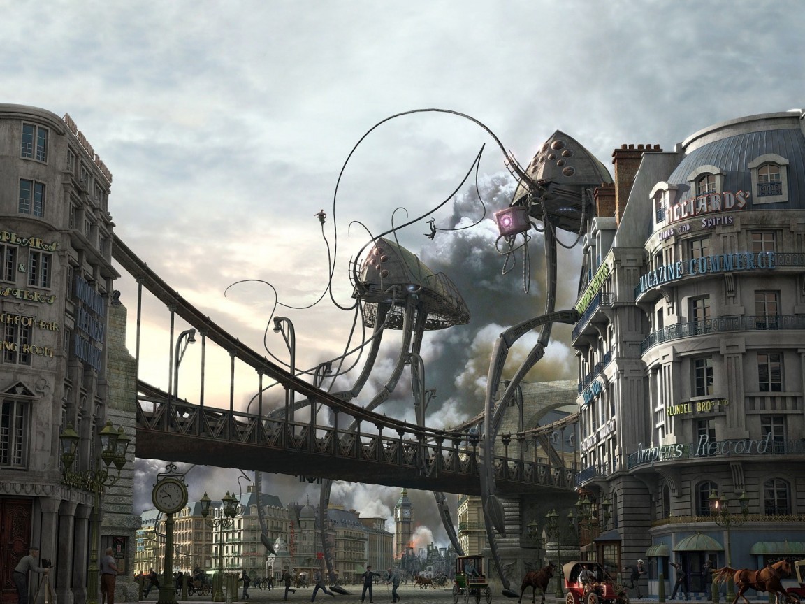 Война миров обои