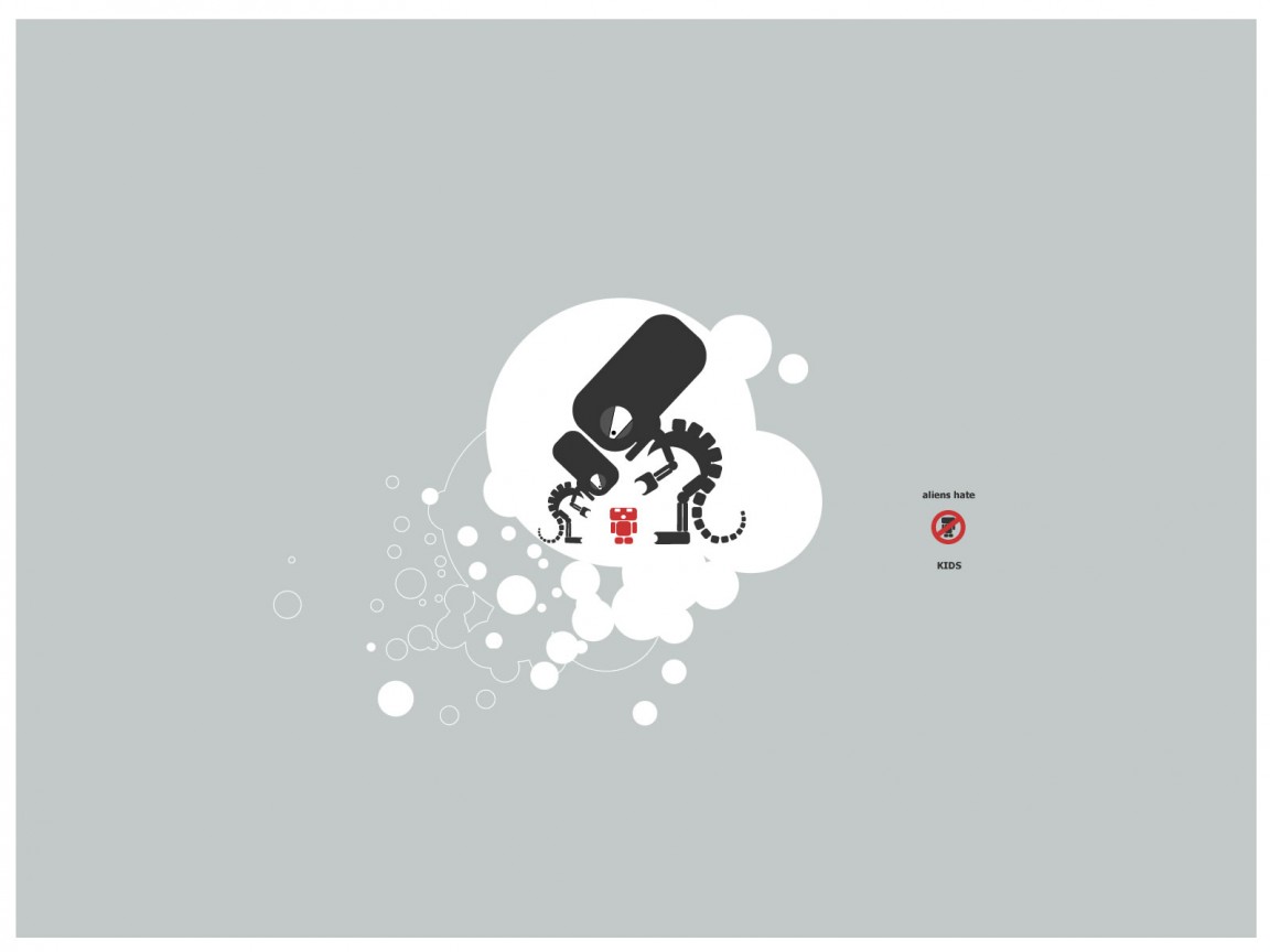 Чужие не любят детей обои