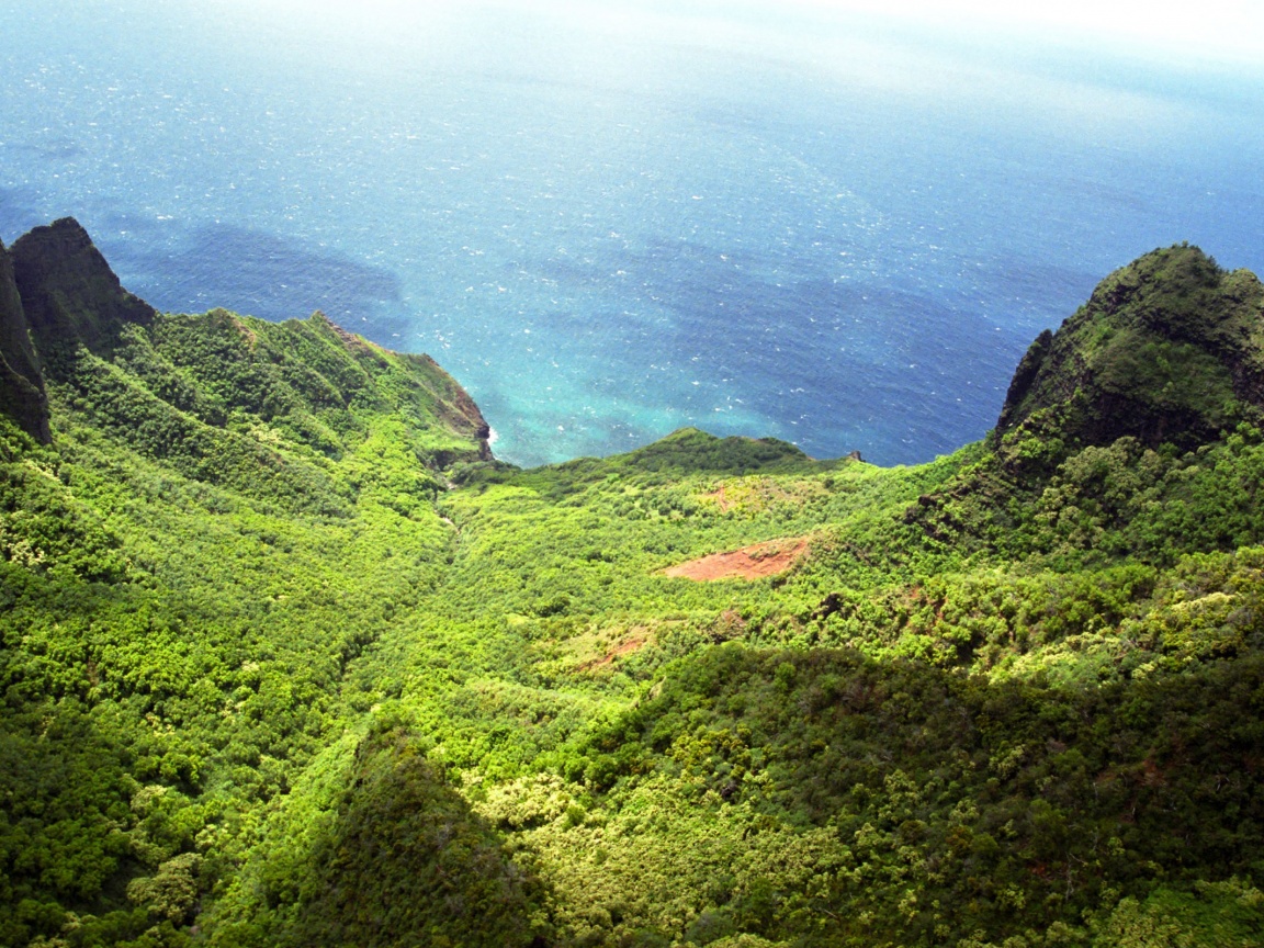 Горный пейзаж обои
