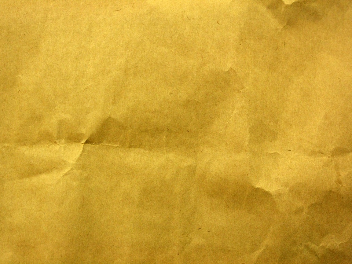 Текстура мятой желтой бумаги обои