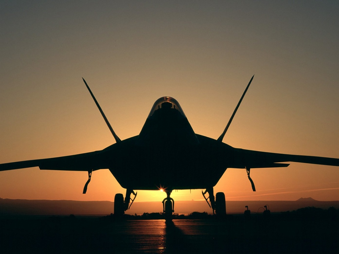 Истребитель F22 обои