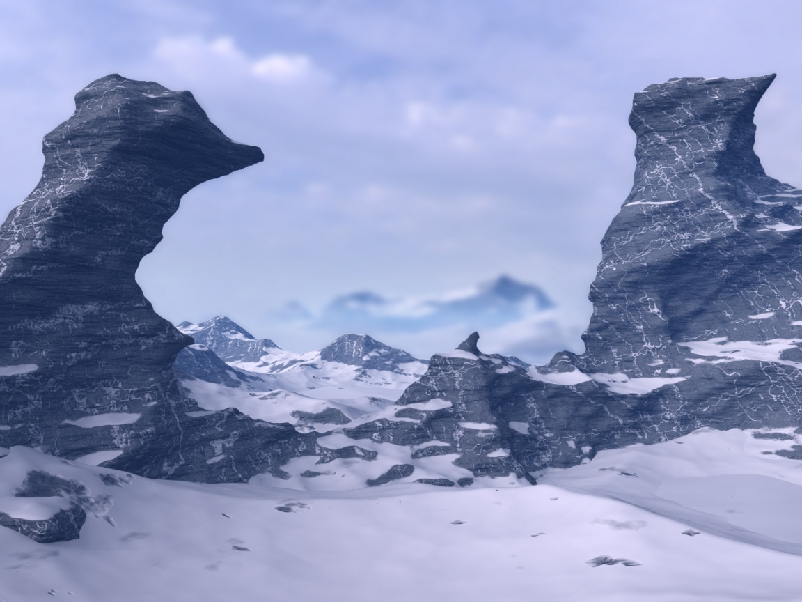 Ледяной мир обои