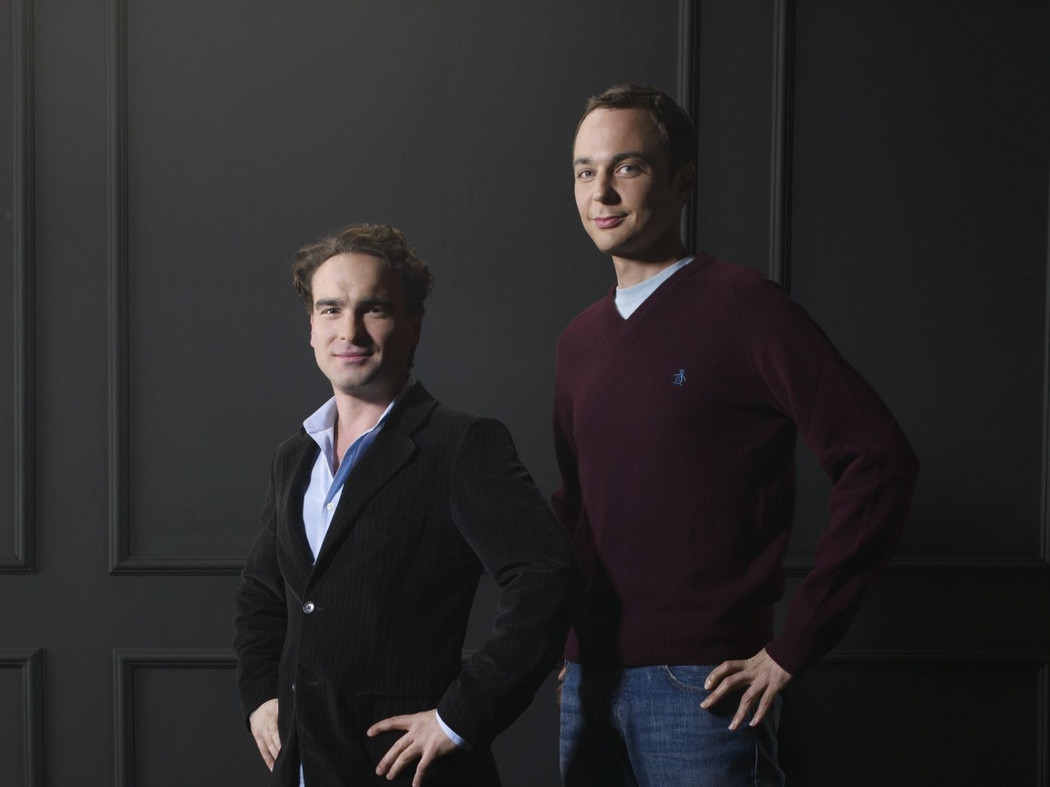 Джонни Галаки и Джим Парсонс обои