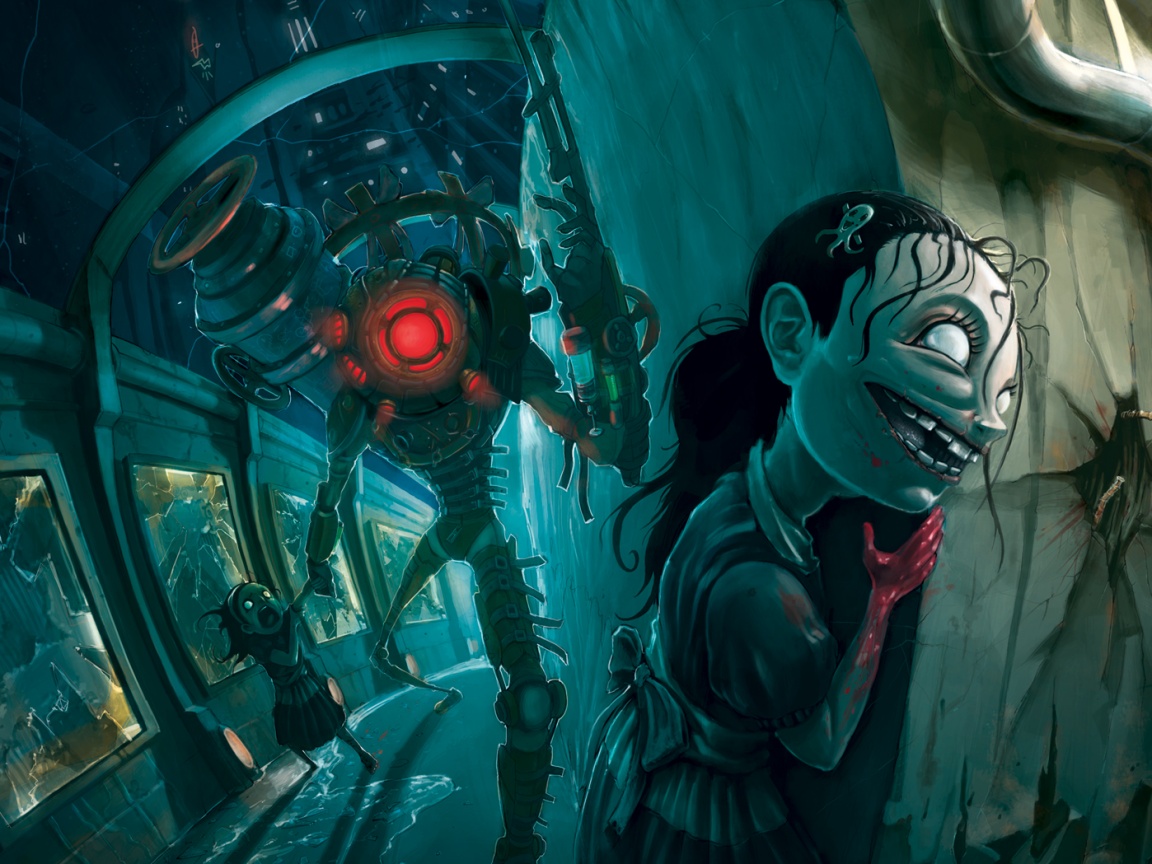 Фанарт Bioshock обои