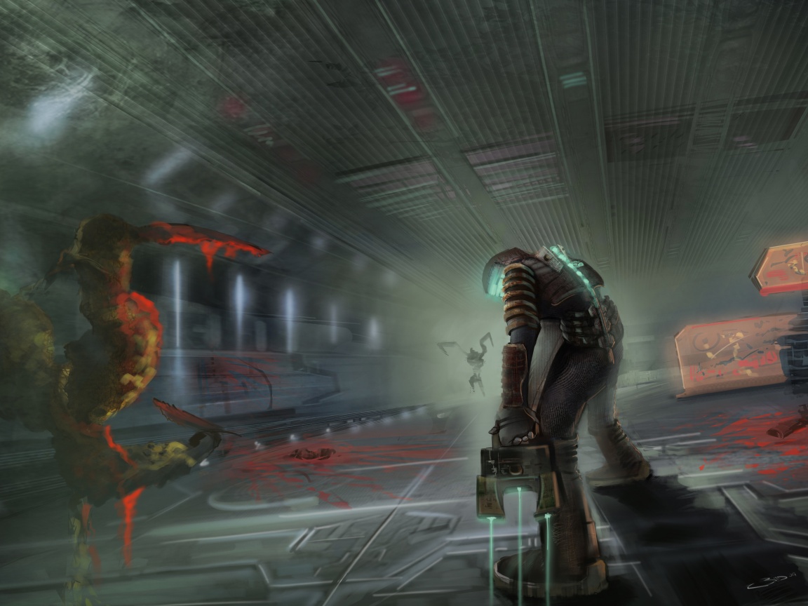 Фан арт Dead Space обои