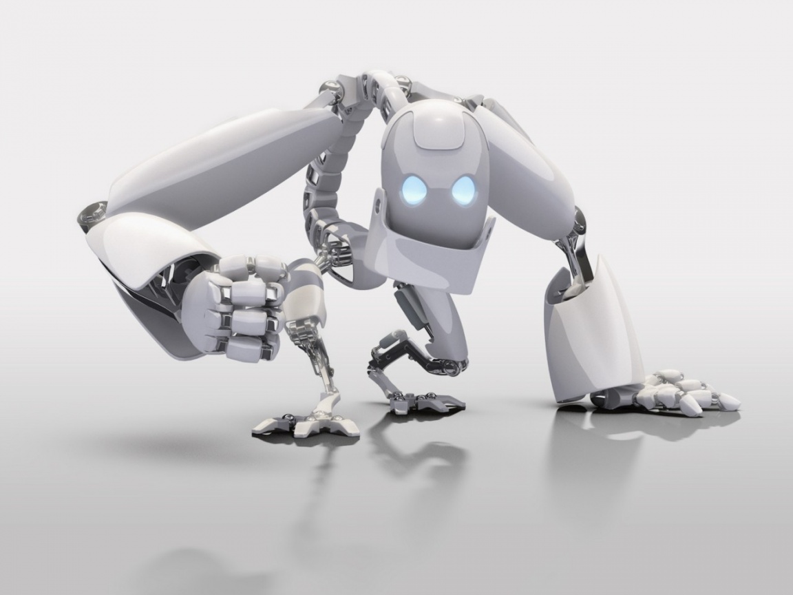 Крадущийся робот обои