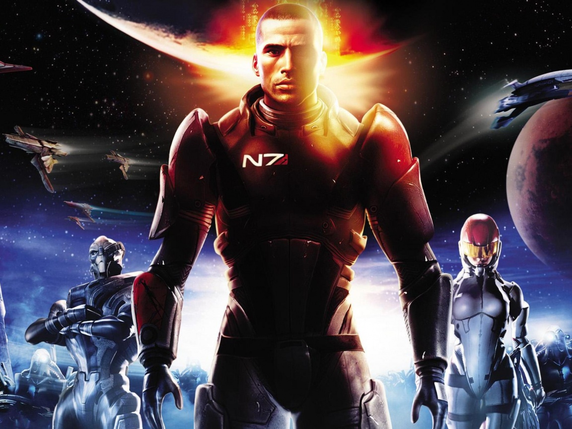 Mass Effect 1 обои