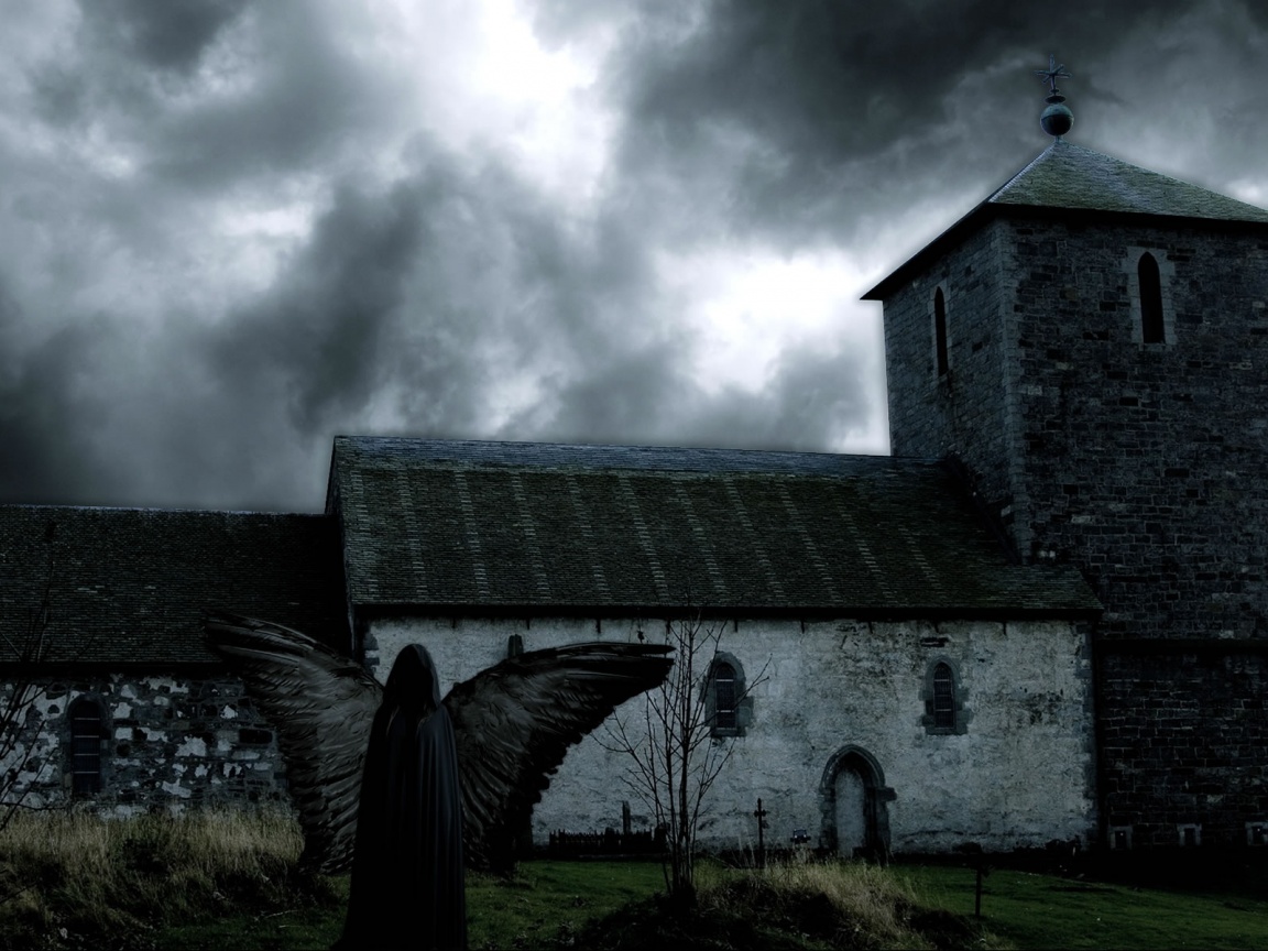 Темный ангел обои