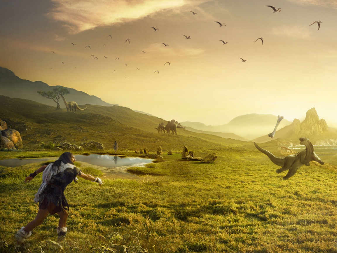 Доисторические игры обои