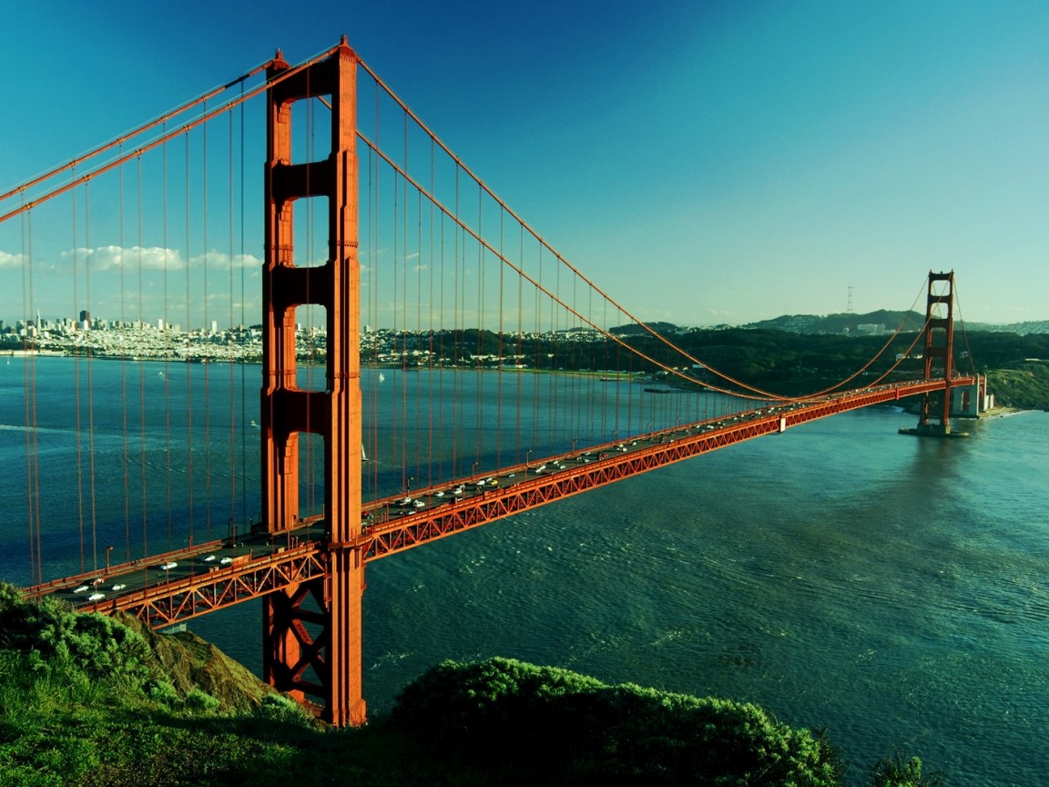 Мост Золотые Ворота обои