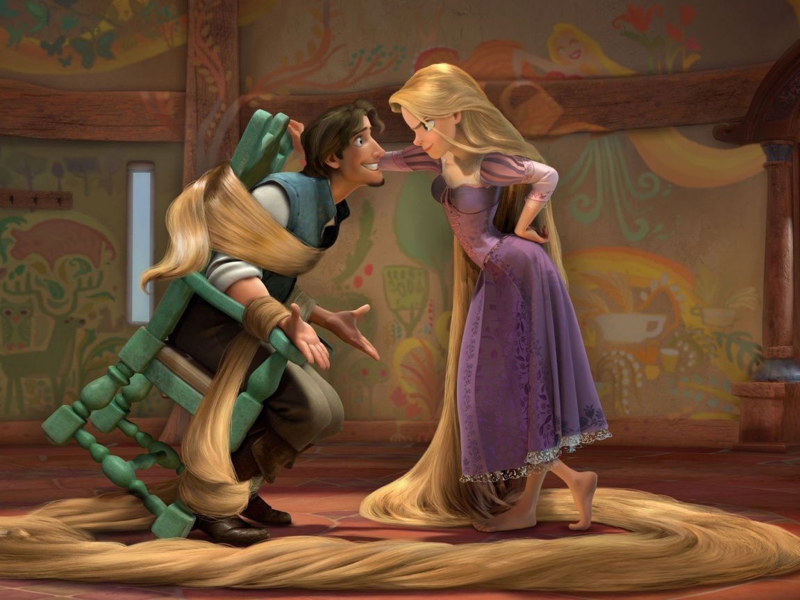 Рапунцель обои
