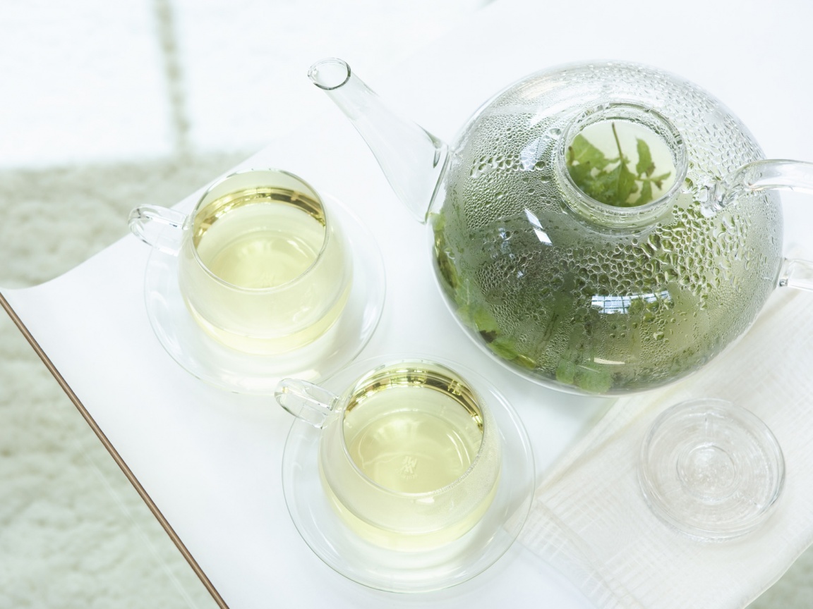 Зеленый чай обои