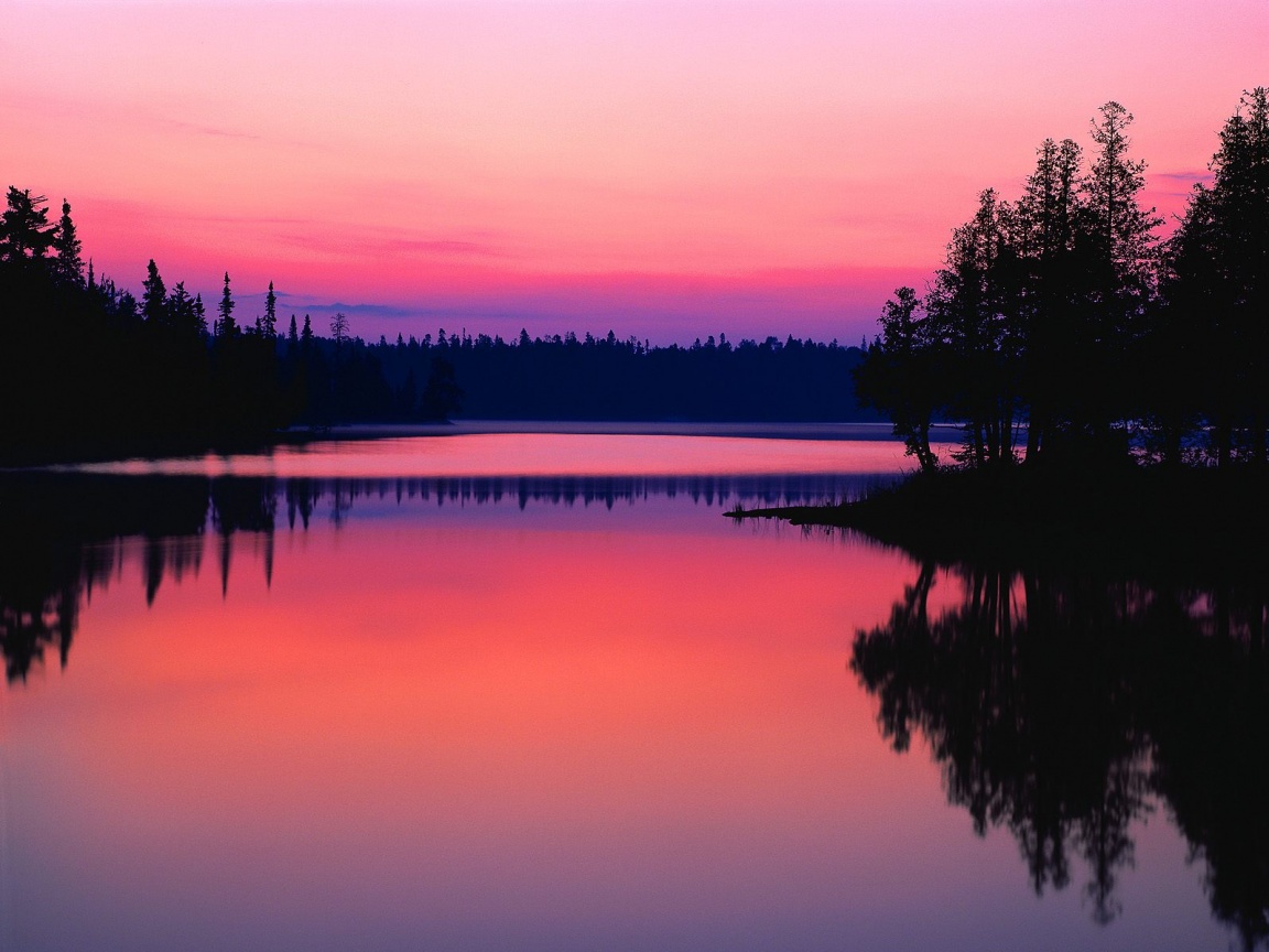 Вечерний пейзаж обои