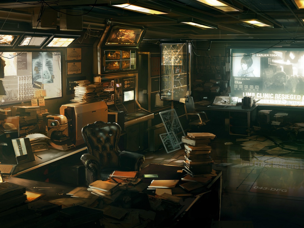 Кабинет обои