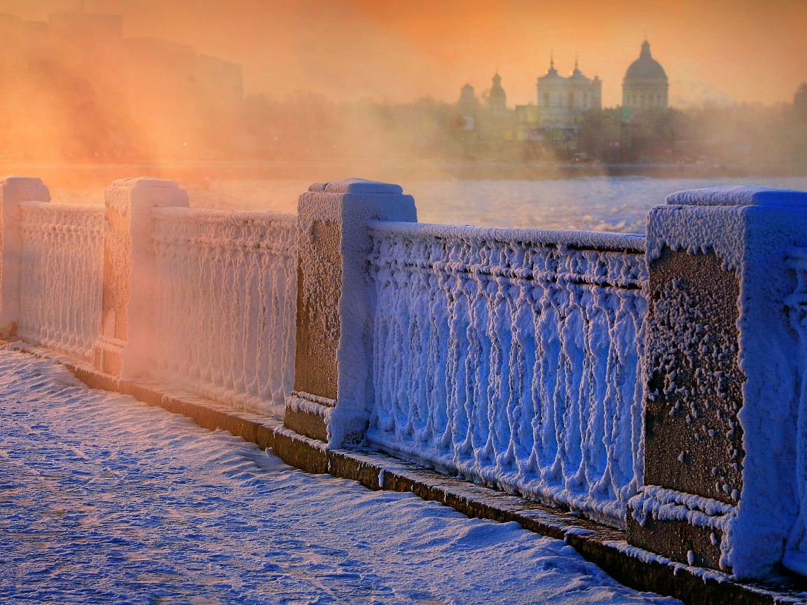 Набережная Невы обои