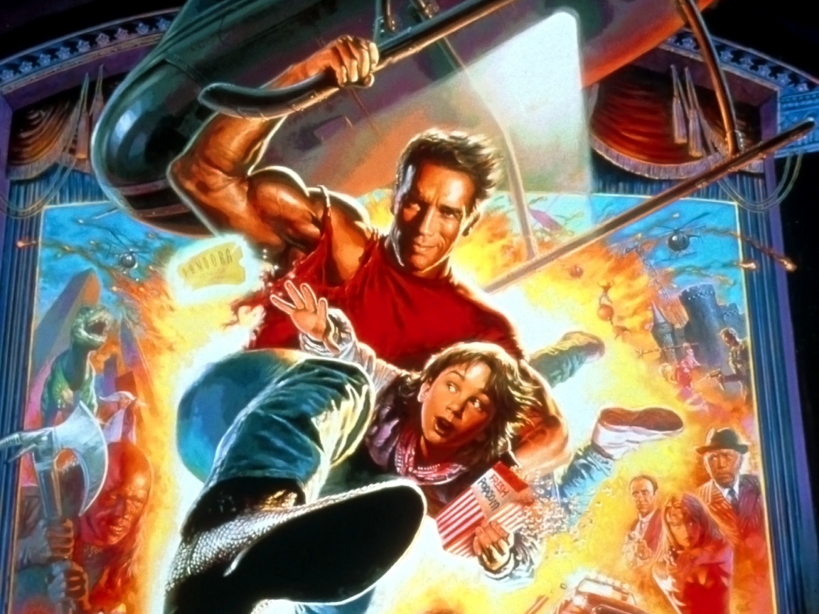 Последний герой боевика обои