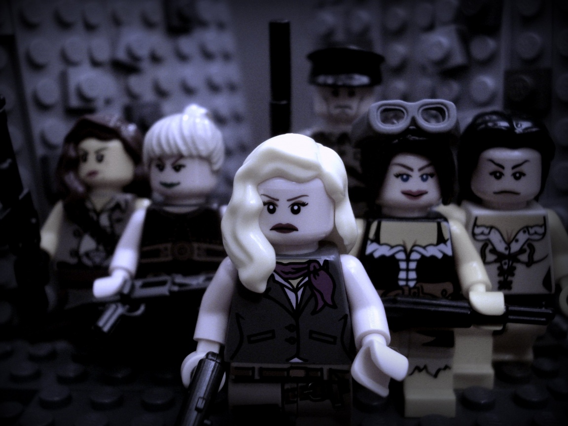 Sucker Punch в мире Lego обои