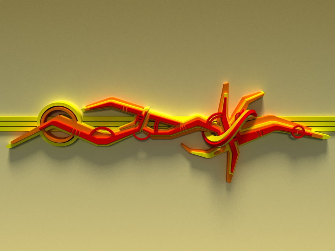 3D Граффити обои