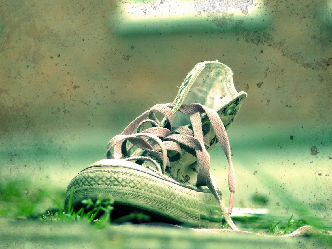 Старый ботинок обои