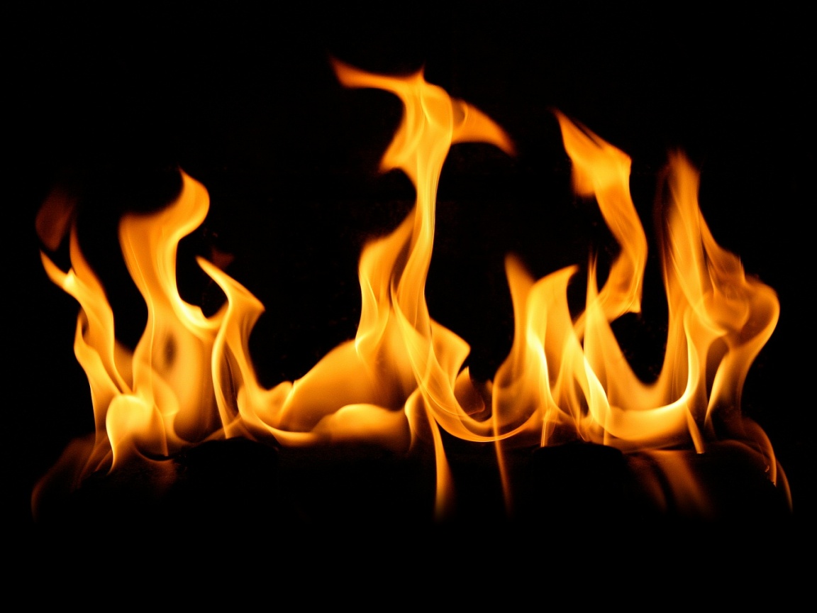 Огонь обои