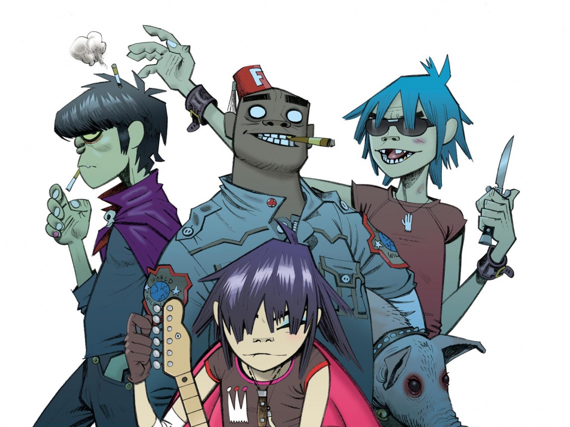 Gorillaz обои