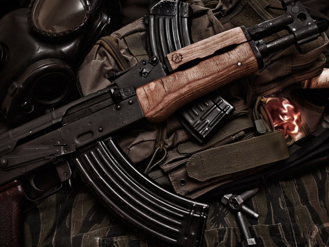 Автомат АК-47 обои