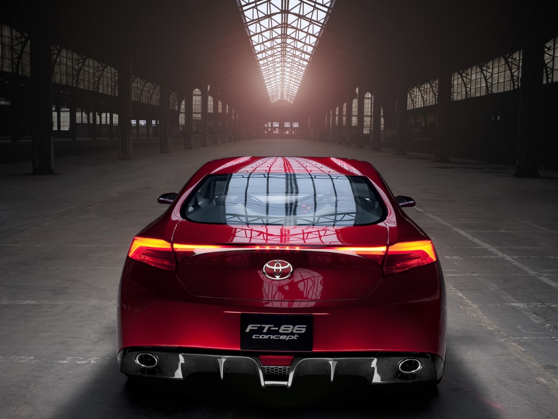 Концепт спортивной тойоты обои