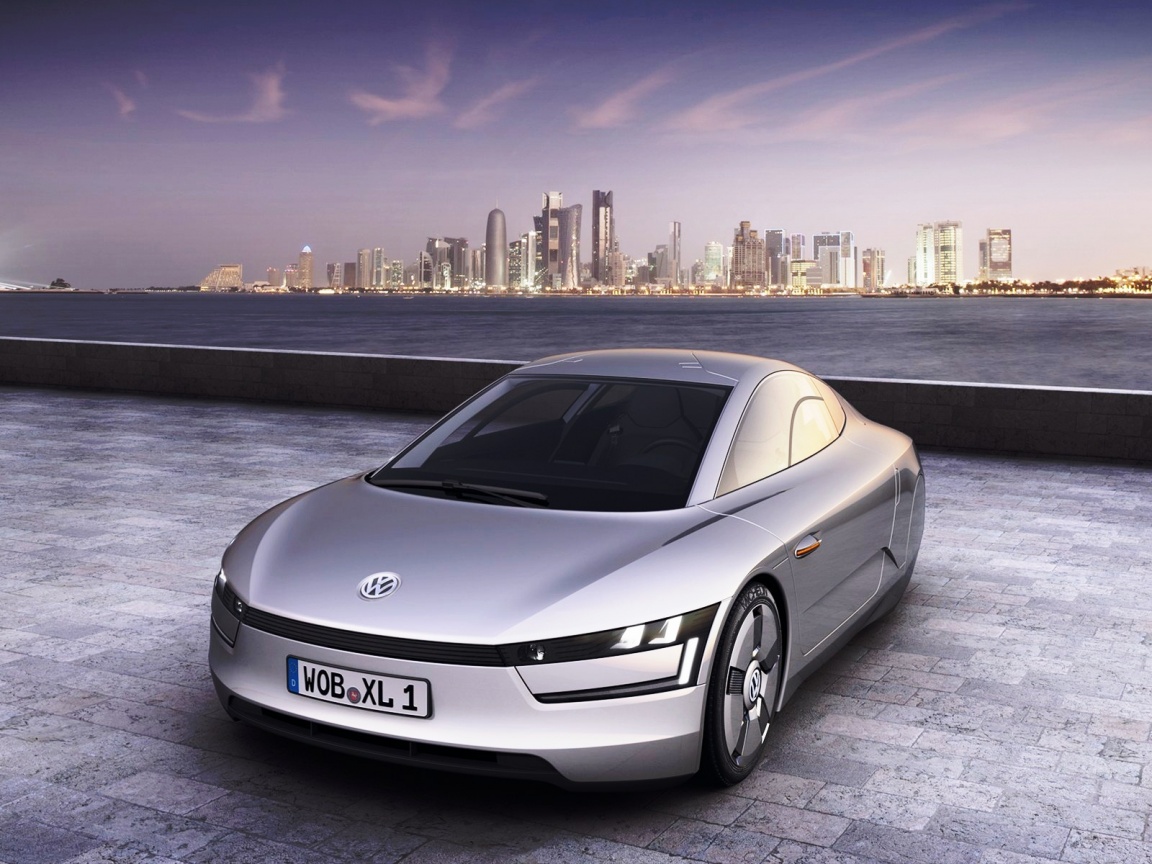 Очень красивый концепткар от фольксваген обои